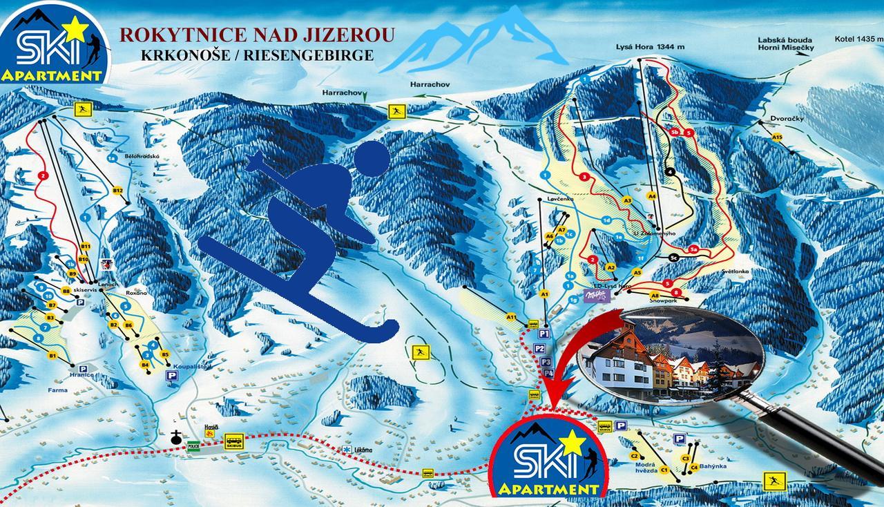 Ski - Apartment Rokytnice nad Jizerou Eksteriør bilde
